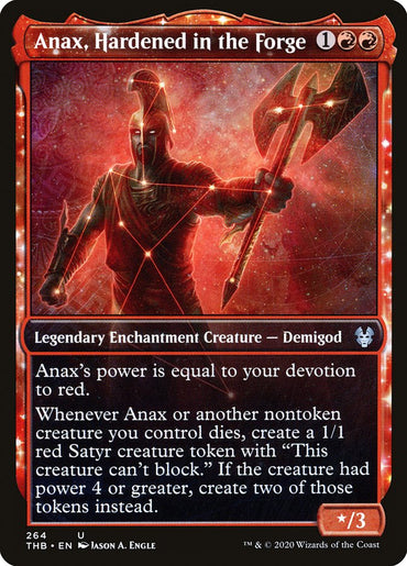Anax, Hardened in the Forge (Showcase) [Theros Beyond Death] 