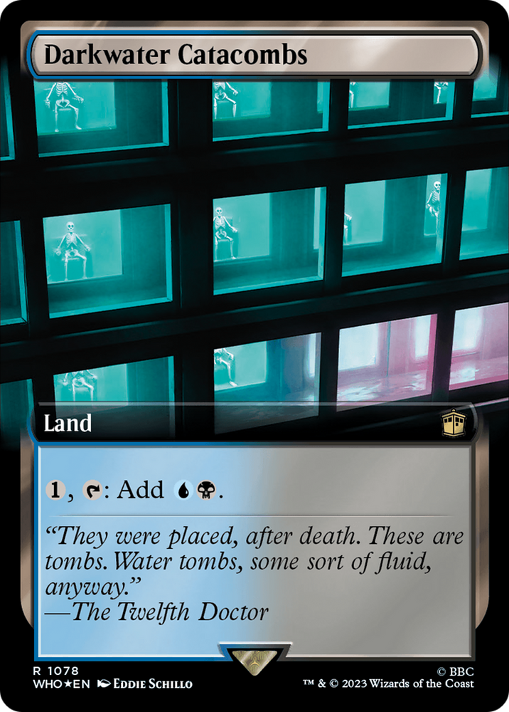 Darkwater Catacombs (Extended Art (Surge Foil) [Doctor Who] 
