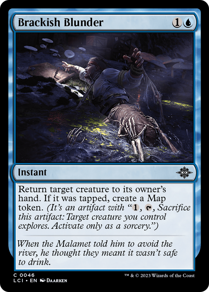 Brackish Blunder [The Lost Caverns of Ixalan] 