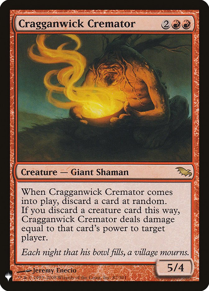 Cragganwick Cremator [The List] 