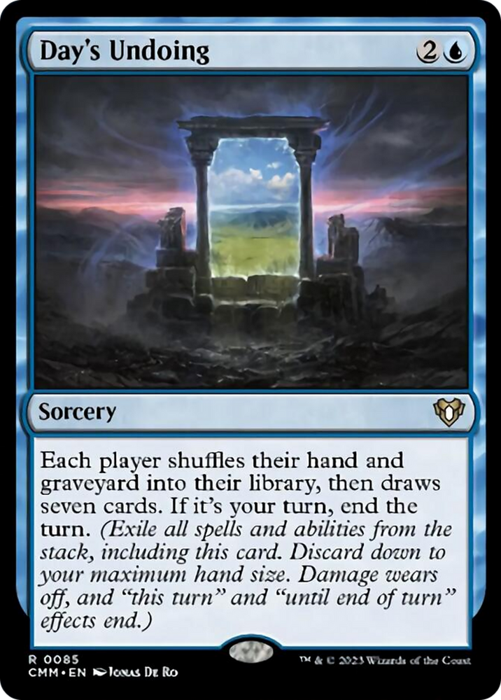 Day's Undoing [Commander Masters] 
