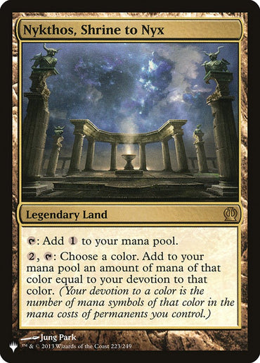 Nykthos, Shrine to Nyx [The List] 