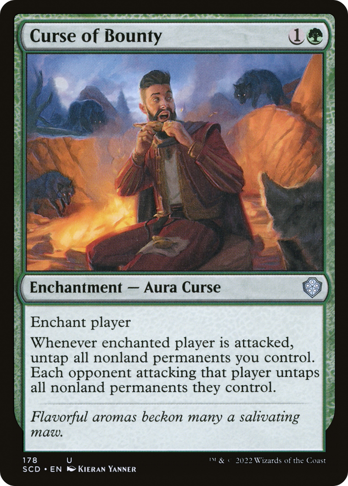 Curse of Bounty [Starter Commander Decks] 