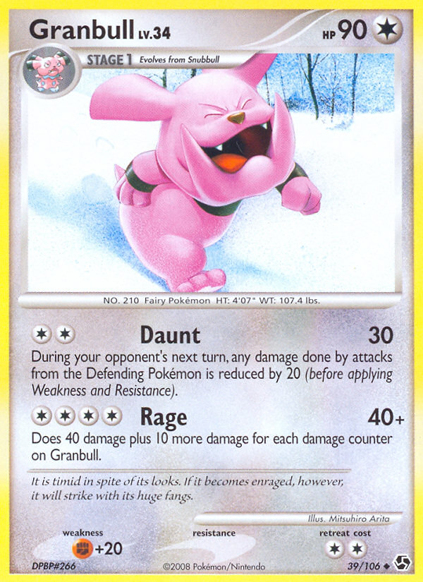 Granbull (39/106) [Diamond &amp; Pearl: Great Encounters] 