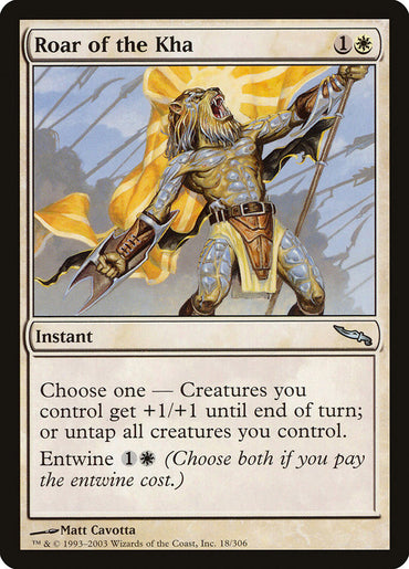 Roar of the Kha [Mirrodin] 