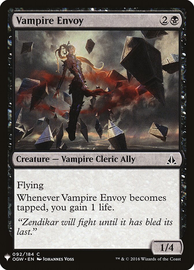 Vampire Envoy [Mystery Booster] 