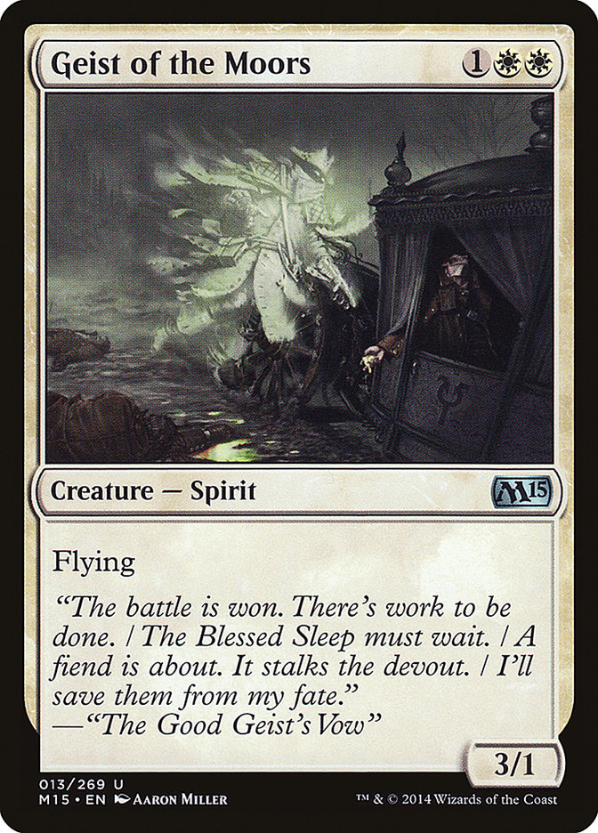 Geist of the Moors [Magic 2015] 