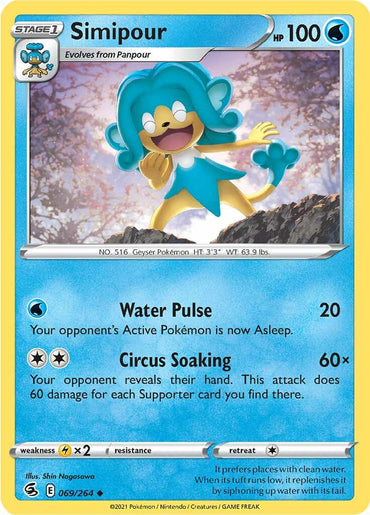 Simipour (069/264) [Sword &amp; Shield: Fusion Strike] 
