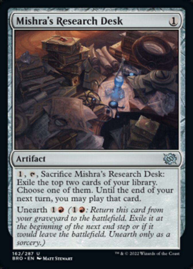 Mishra's Research Desk [The Brothers' War] 