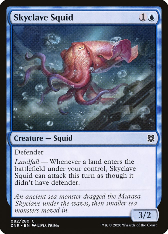 Skyclave Squid [Zendikar Rising] 