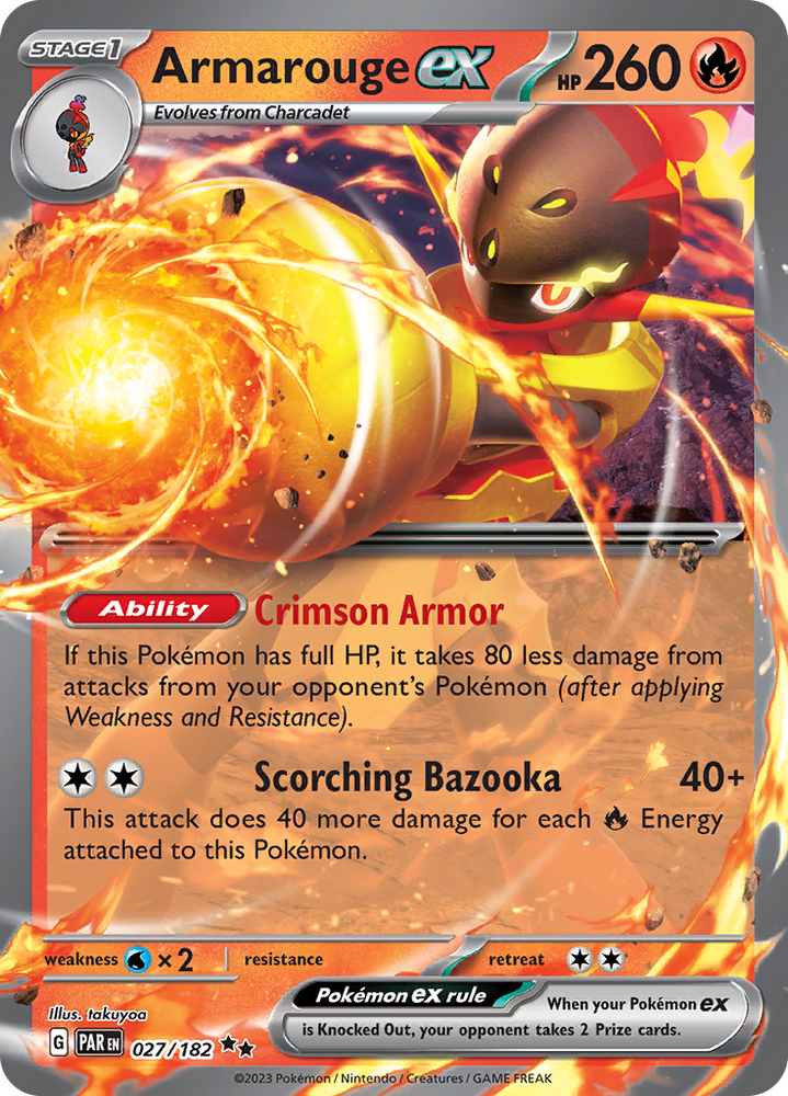 Armarouge ex (027/182) [Scarlet &amp; Violet: Paradox Rift] 