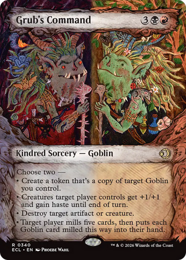 Grub's Command (Showcase) [Lorwyn Eclipsed]