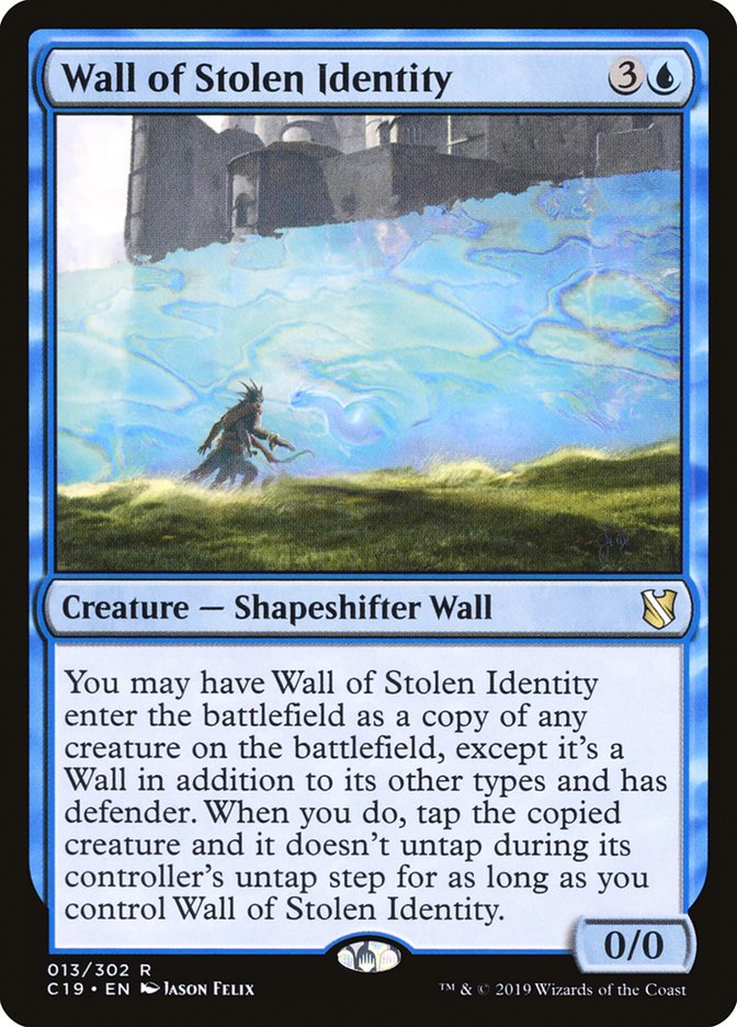 Wall of Stolen Identity [Commander 2019] 