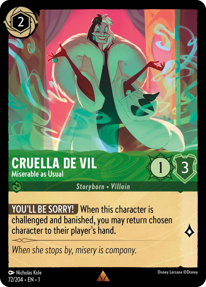 Cruella de Vil - Miserable as Usual (72/204) [The First Chapter] 