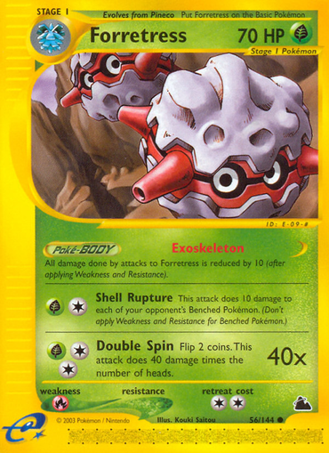 Forretress (56/144) [Skyridge] 