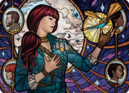 Jhoira, Ageless Innovator Art Card [Dominaria United Art Series] 