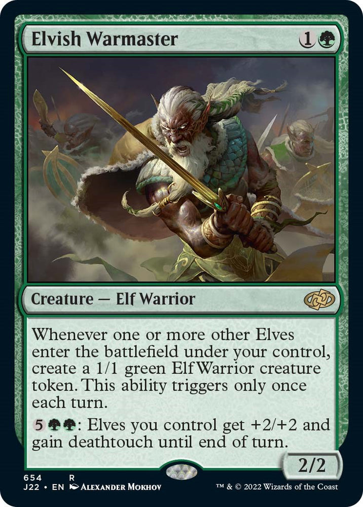 Elvish Warmaster [Jumpstart 2022] 