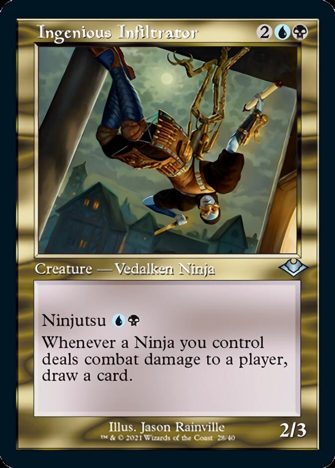 Ingenious Infiltrator (Retro Foil Etched) [Modern Horizons] 