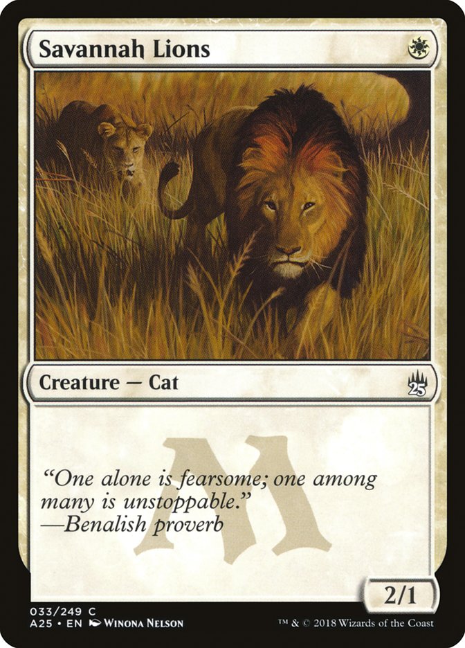 Savannah Lions [Masters 25] 