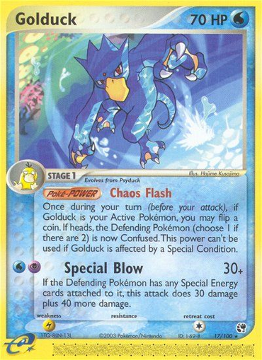 Golduck (17/100) [EX: Sandstorm] 