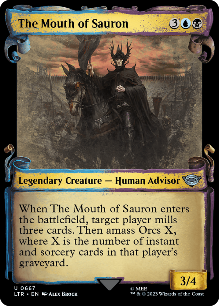 The Mouth of Sauron [The Lord of the Rings: Tales of Middle-Earth Showcase Scrolls] 