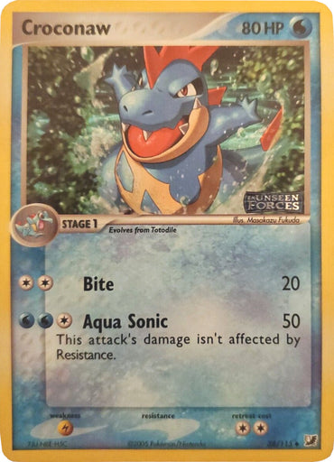 Croconaw (38/115) (Stamped) [EX: Unseen Forces] 