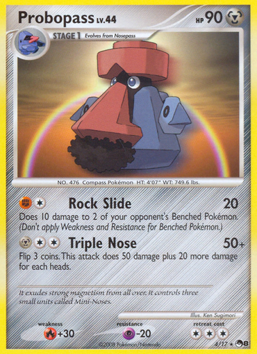 Probopass (4/17) [POP Series 8] 