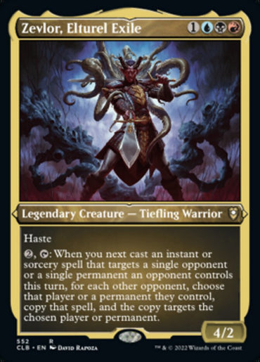 Zevlor, Elturel Exile (Foil Etched) [Commander Legends: Battle for Baldur's Gate] 