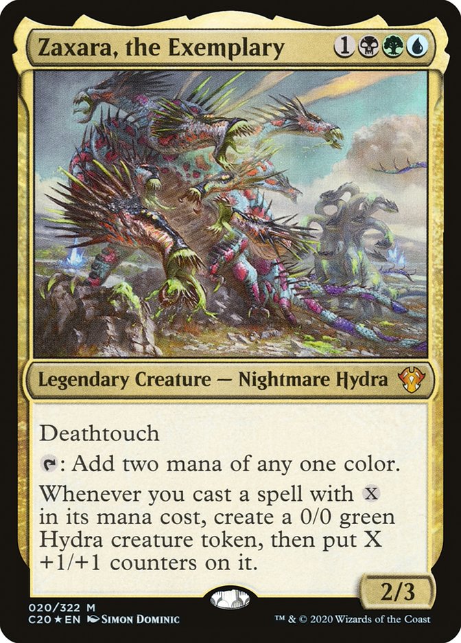 Zaxara, the Exemplary [Commander 2020] 