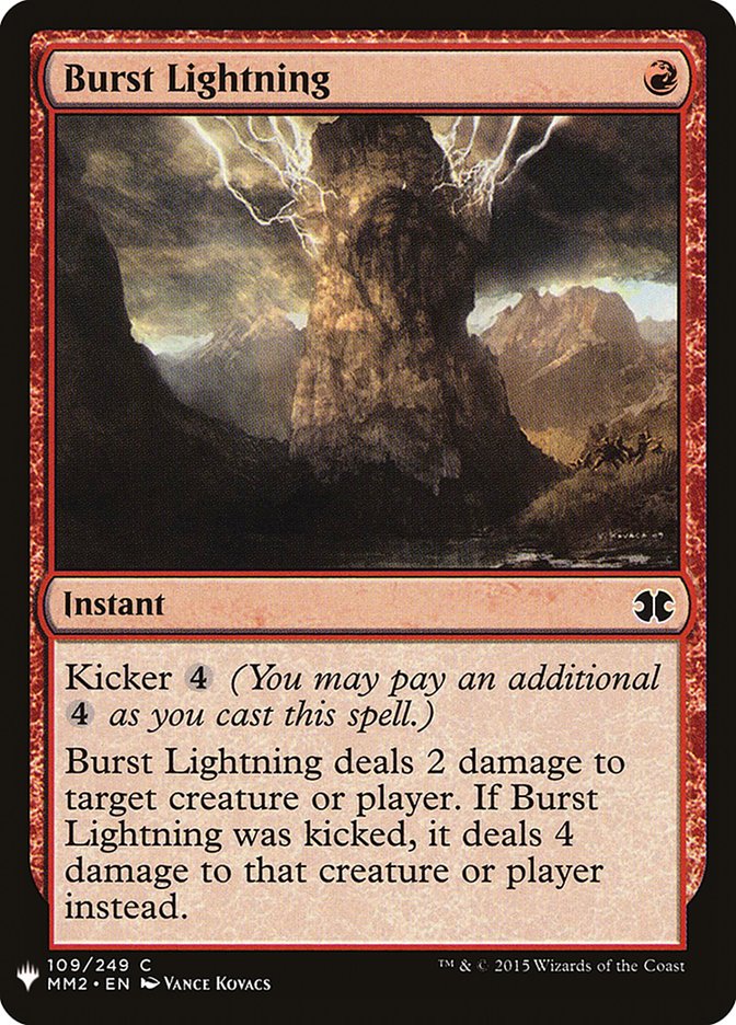 Burst Lightning [Mystery Booster] 