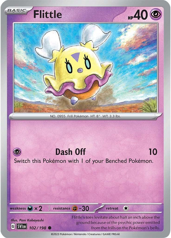 Flittle (102/198) [Scarlet &amp; Violet: Base Set] 
