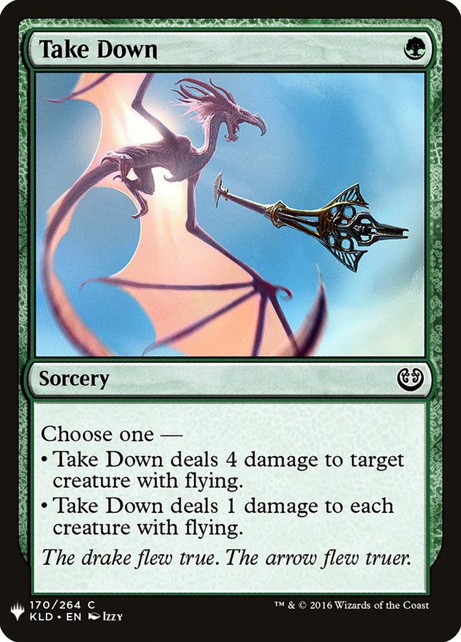 Take Down [Mystery Booster] 