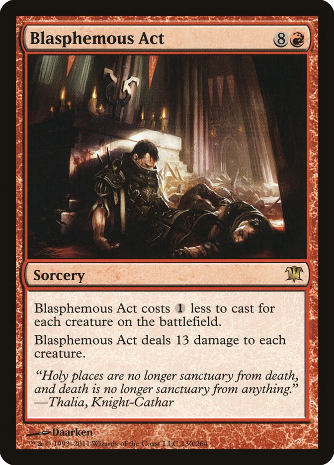 Blasphemous Act [Innistrad] 