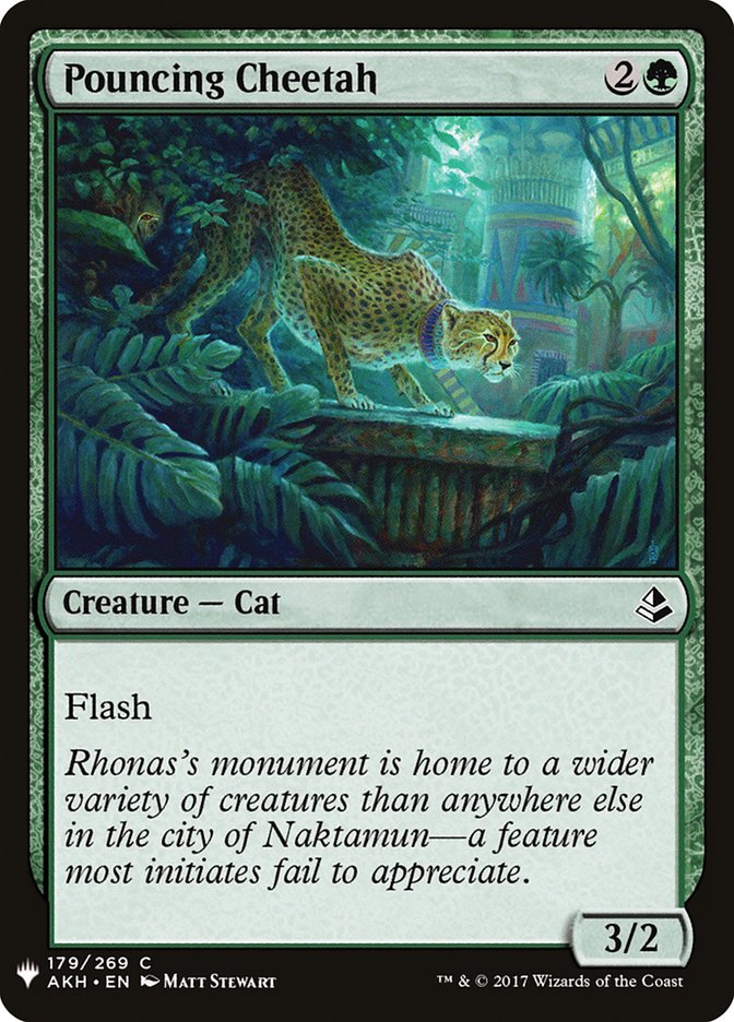 Pouncing Cheetah [Mystery Booster] 