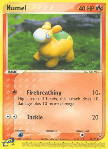 Numel (69/97) [EX: Dragon] 