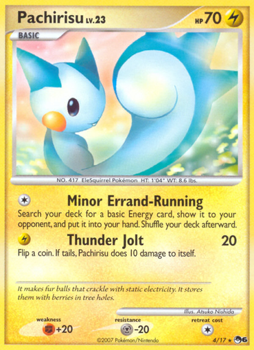 Pachirisu (4/17) [POP Series 6] 