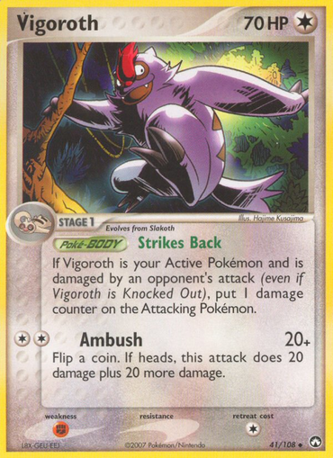 Vigoroth (41/108) [EX: Power Keepers] 