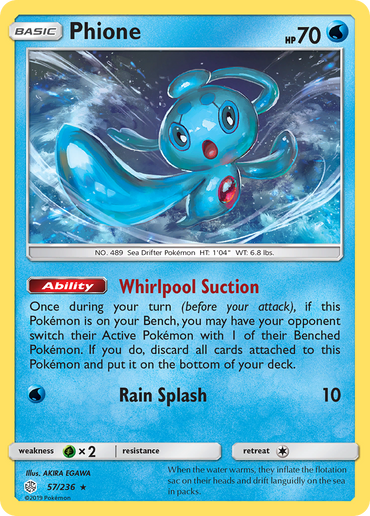 Phione (57/236) [Sun &amp; Moon: Cosmic Eclipse] 