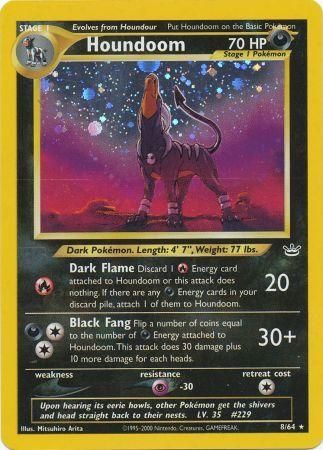 Houndoom (8/64) [Neo Revelation Unlimited] 