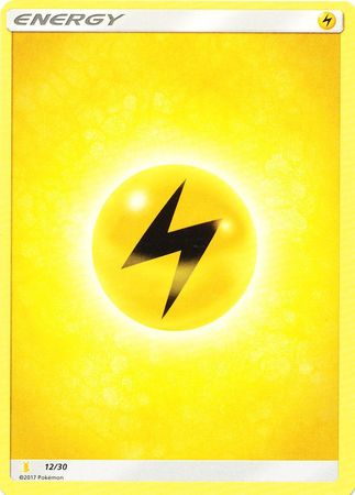 Lightning Energy (12/30) [Sun &amp; Moon: Trainer Kit - Alolan Raichu] 