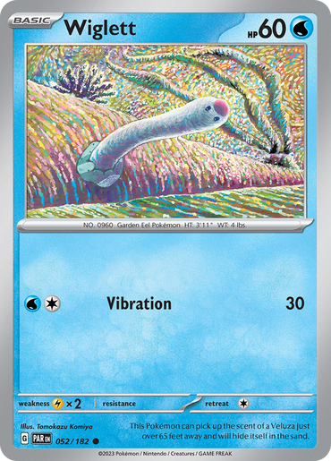 Wiglett (052/182) [Scarlet &amp; Violet: Paradox Rift] 