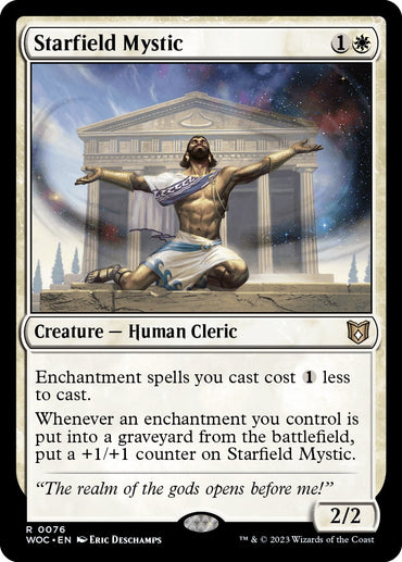 Starfield Mystic [Wilds of Eldraine Commander] 