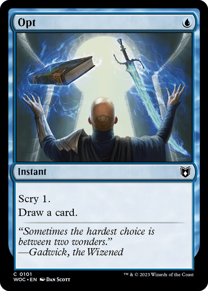 Opt [Wilds of Eldraine Commander] 
