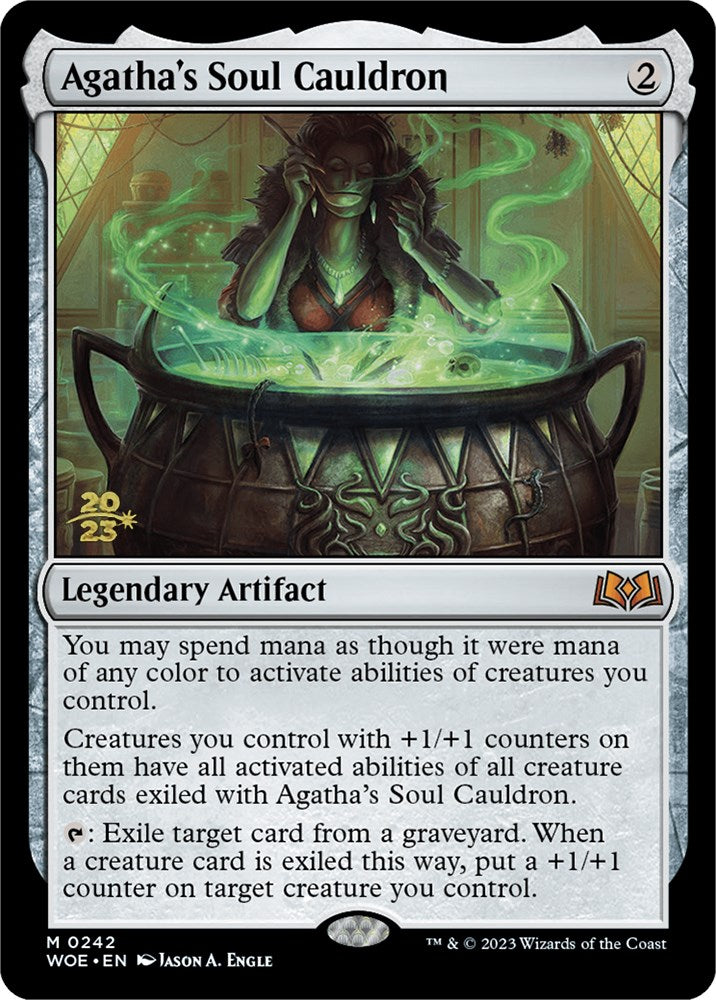 Agatha's Soul Cauldron [Wilds of Eldraine Prerelease Promos] 