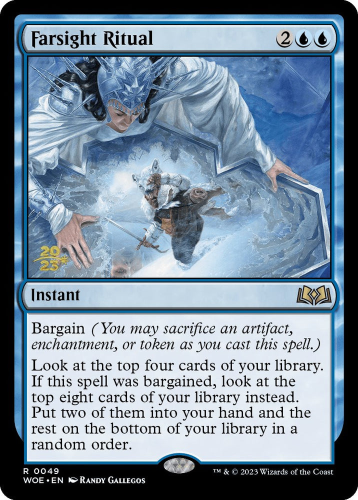 Farsight Ritual [Wilds of Eldraine Prerelease Promos] 
