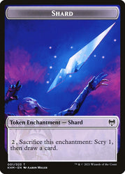 Dwarf Berserker // Shard Double-Sided Token [Kaldheim Tokens] 