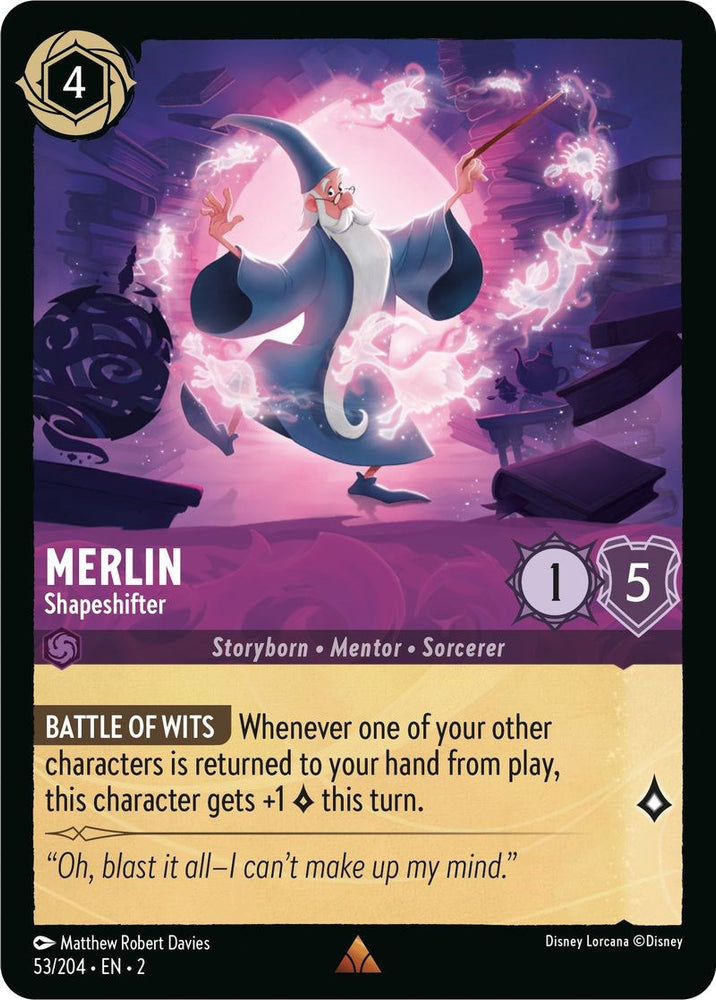 Merlin - Shapeshifter (53/204) [Rise of the Floodborn] 