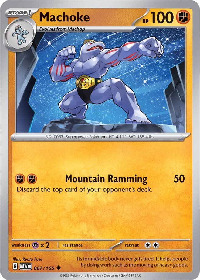 Machoke (067/165) [Scarlet &amp; Violet: 151] 