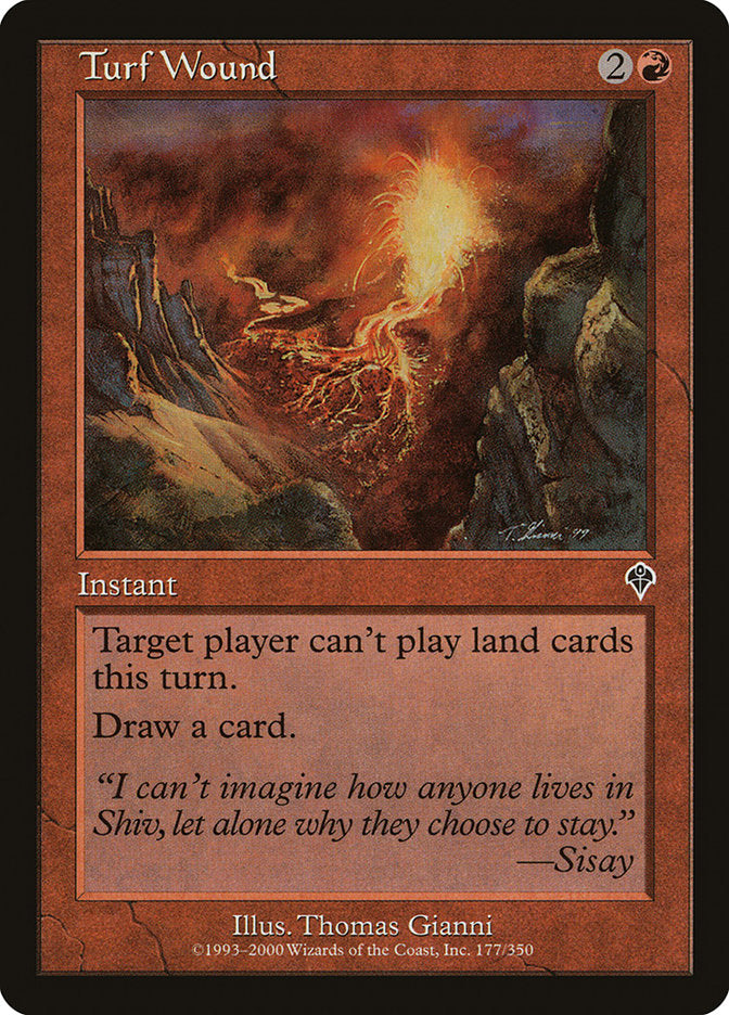Turf Wound [Invasion] 