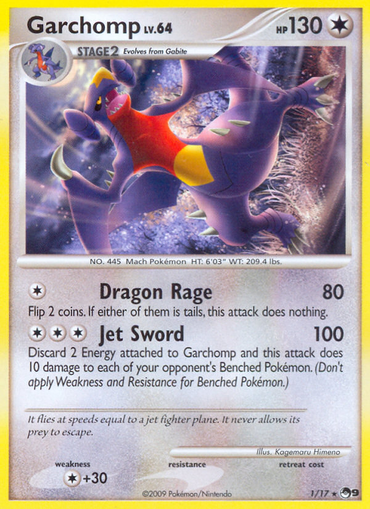 Garchomp (1/17) [POP Series 9] 